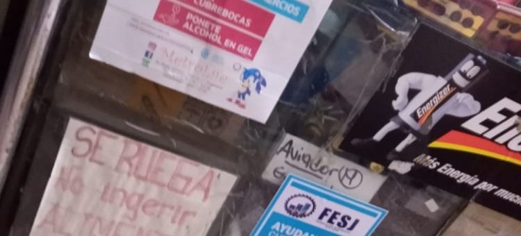 FESJ realizó una campaña de concientización por Covid- 19 en el comercio