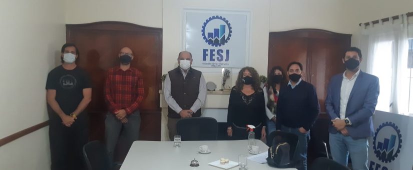 La FESJ recibió a Carlos Pelli presidente de AAETAV