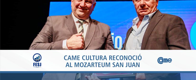 Reconocimiento al Mozarteum San Juan