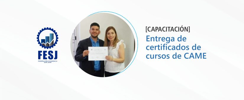 Entrega de certificados CAME