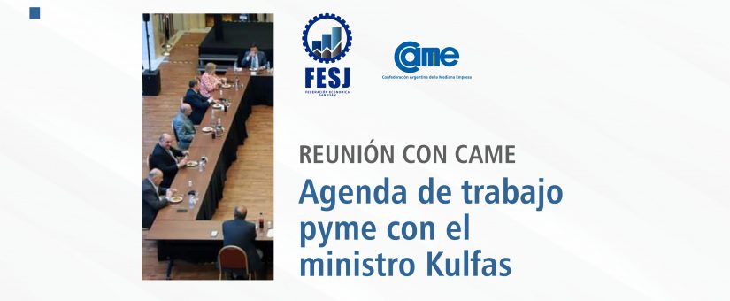 Agenda de trabajo pyme con Kulfas