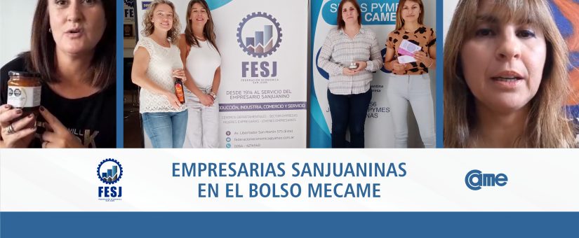 Sanjuaninas en el Bolso MECAME