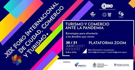 Últimos días para inscribirse al XIX Foro Internacional de Ciudad, Comercio y Turismo