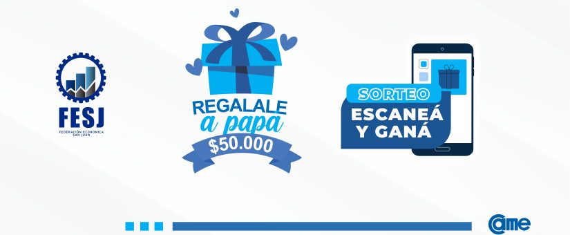 Sorteos de $50.000 por el día del padre