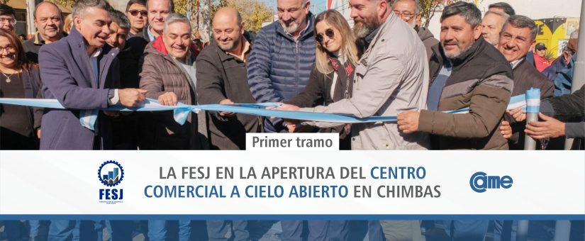 INAUGURÓ EL CCCA EN CHIMBAS