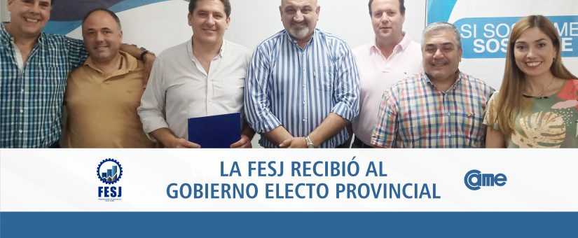 LA FESJ RECIBIÓ AL GOBIERNO ELECTO