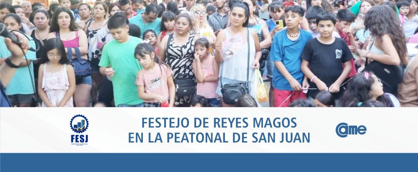 REYES MAGOS EN LA PEATONAL