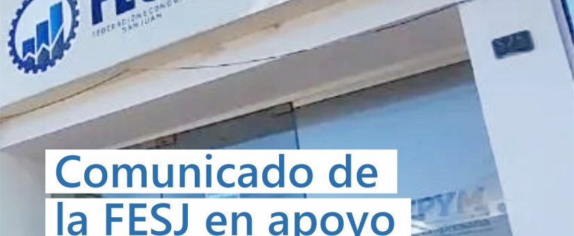 COMUNICADO FESJ