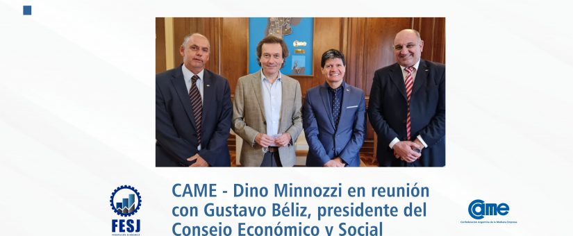 CAME en reunión con Gustavo Béliz