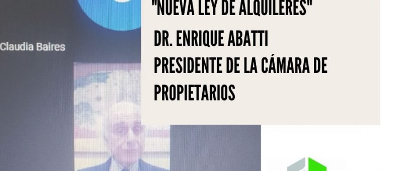 Capacitación nueva Ley de Alquileres