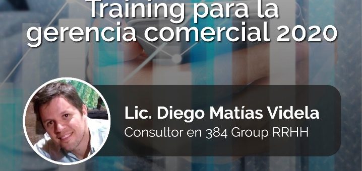 Seminario online: «Clientes, ventas training para la gerencia comercial 2020»