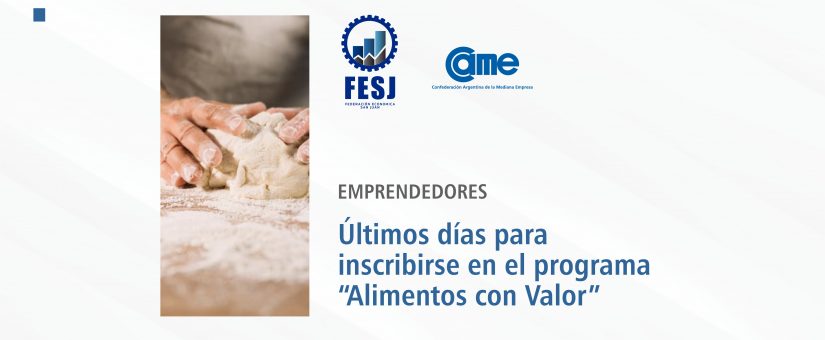 Programa ALIMENTOS CON VALOR