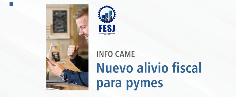 Alivio fiscal para pymes