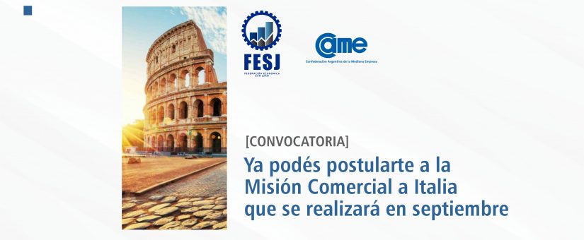 Misión Comercial a Italia