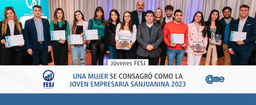 Premio Joven Empresario Sanjuanino 2023